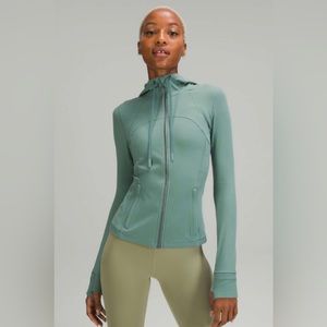 Lululemon Hooded Define Zip Up Tidewater Teal